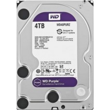 4 TB WD 3.5 PURPLE SATA3 5400RPM 256MB 7/24 GUVENLIK WD42PURZ (3 YIL RESMI DIST GARANTILI)