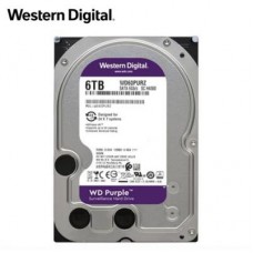 6 TB 3.5 WD 5400RPM 64MB PURPLE WD62PURZ 7/24 GUVENLIK (3 YIL RESMI DIST GARANTILI)