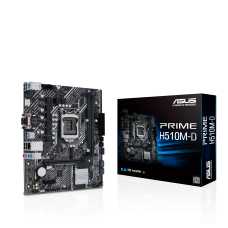 ASUS PRIME H510M-D DDR4 3200MHZ 1XVGA 1XHDMI 1XM.2 USB 3.2 MATX 1200P