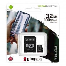 32 GB KINGSTON MICRO SD 100MBs SDCS2/32GB