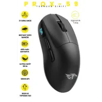 Gameagle PROX-59B Ultra Hafif 3 Modlu Kablosuz Optik Oyuncu Mouse - Siyah
