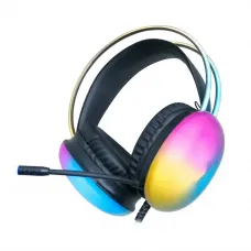 Node Game ND-HS71FLB Pro 7.1 Surround RGB Işıklı Mikrofonlu Siyah Oyuncu Kulaklığı